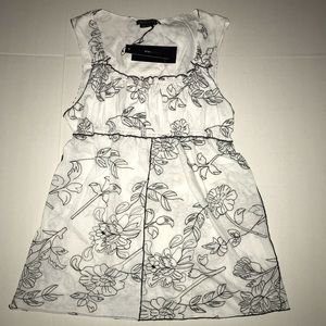 BCBGMAXZRIA Embroidered blouse